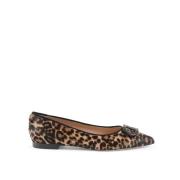 Dee Ocleppo Animalier Tone-on-Tone Ballerina Multicolor, Dam