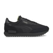 Puma Svarta Fritidssneakers för Män Black, Herr