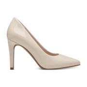 Marco Tozzi Beige Högklackade Pumps Beige, Dam