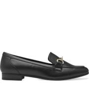 Marco Tozzi Svarta Loafers för Kvinnor Black, Dam