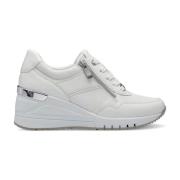 Marco Tozzi Vita Sneakers för Kvinnor White, Dam