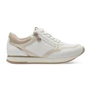 Tamaris Vita Sneakers Offwhite Comb White, Dam