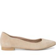 Tamaris Beige Stängda Ballerinaskor för Kvinnor Beige, Dam