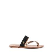 Dee Ocleppo Rem Tå Sandaler Black, Dam