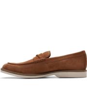 Clarks Bruna Loafers för Män Brown, Herr