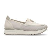 Rieker Beige Sneakers för Kvinnor Beige, Dam