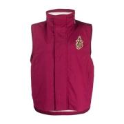 Moncler Fuchsia Sweater Tryfan Vest Pink, Dam