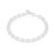 Holmen Copenhagen City Anchor Chain Armband Silver Gray, Unisex