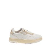 Blauer Vita Platinum Läder Sneakers för Kvinnor White, Dam