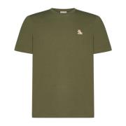 Maison Kitsuné Casual T-shirt för män Green, Herr