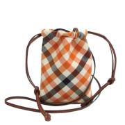 Burberry Vintage Pre-owned Canvas axelremsvskor Multicolor, Dam