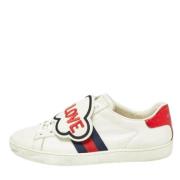 Gucci Vintage Pre-owned Laeder sneakers Multicolor, Dam