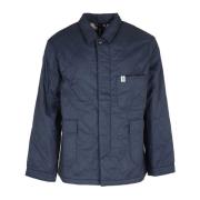 Mackintosh Quiltad Chore Jacka Blue, Herr