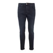 Don The Fuller Klassiska Denim Jeans Black, Herr