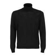 Tagliatore Turtlenecks Black, Herr