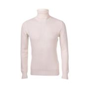 Gran Sasso Turtle Neck Sweater Beige, Herr