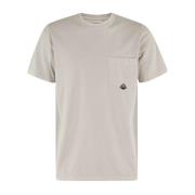 Roy Roger's Ficka T-shirt Casual Stil Gray, Herr