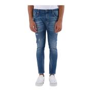 Dondup Alex 5 Fickor Jeans Blue, Herr