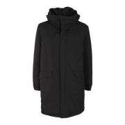 Aspesi Stilfull Parka Jacka Black, Herr