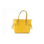 Michael Kors Studded Leather Tote Bag Yellow, Dam