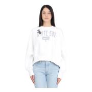 Nike Vit Crewneck Sweatshirt White, Dam