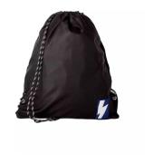 Neil Barrett Snygg Nylon Dragsko Ryggsäck Black, Herr