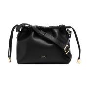 A.p.c. Svart Dragsko Satchel Väska Black, Dam