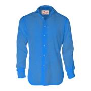 MC2 Saint Barth Casual Shirts Blue, Herr