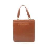 Chanel Vintage Pre-owned Laeder chanel-vskor Brown, Dam