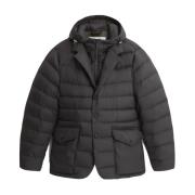 Woolrich 2-i-1 Quiltad Dunblazer Blue, Herr