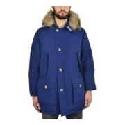 Woolrich Winter Jackets Blue, Herr