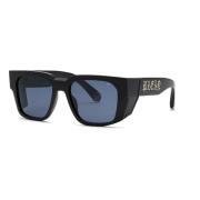 Philipp Plein Sunglasses Squadrata Nero Lucido Black, Unisex