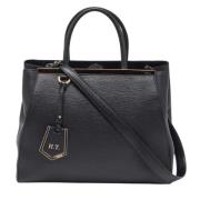 Fendi Vintage Pre-owned Laeder totevskor Black, Dam