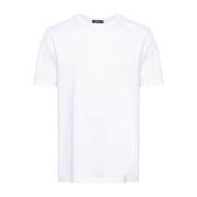 Herno Vita T-shirts och Polos White, Herr