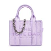 Marc Jacobs Nyckelring med logotyp Purple, Dam