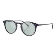 Oliver Peoples Indigo Ram Sea Mist Linser Solglasögon Black, Unisex