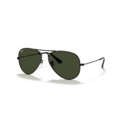 Ray-Ban Aviator Metal Solglasögon - Ikonisk Stil Black, Unisex