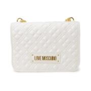 Love Moschino Vit Designer Axelväska Kvinnor White, Dam