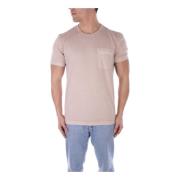 Fay T-Shirts Beige, Herr