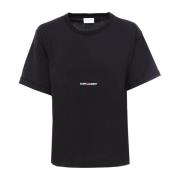 Saint Laurent T-Shirts Black, Dam