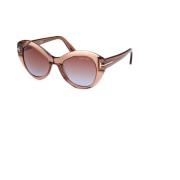 Tom Ford Elegant Guinevere Solglasögon Brown, Dam