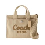 Coach Neutral Canvas Tote Bag Beige, Dam