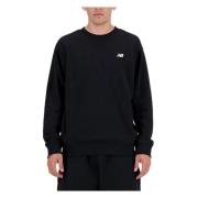 New Balance Svart långärmad sweatshirt Black, Herr