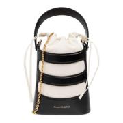 Alexander McQueen Mini The Rise axelväska White, Dam