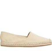 Tommy Hilfiger Beige Platta Espadriller Skörd Vete Beige, Dam