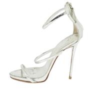 Giuseppe Zanotti Pre-owned Pre-owned Laeder sandaler Gray, Dam