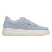 Estro Ljusblå Mocka Damsneakers Er00112949 Blue, Dam