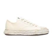 Mihara Yasuhiro Canvas Distressed Sole Sneakers Beige, Herr