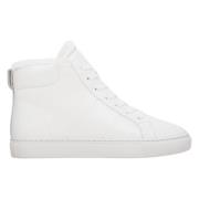 Estro Kvinnors Vita Höga Sneakers för Vintern Er00112258 White, Dam