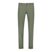 Re-Hash Stiliga Herr Chinos med Uppvik Green, Herr